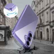 Хибриден кейс за Samsung Galaxy S25+ Plus от Tech-Protect Flexair Hybrid - Прозрачен