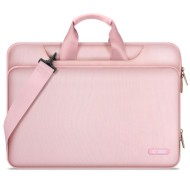 Чанта за лаптоп 13-14 инча от Tech-Protect Pocket Bag Laptop - Розова