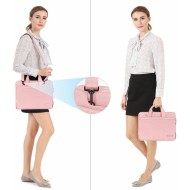 Чанта за лаптоп 13-14 инча от Tech-Protect Pocket Bag Laptop - Розова