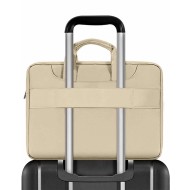 Чанта за лаптоп 13-14 инча от Tech-Protect Pocket Bag Laptop - Desert Beige