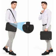 Чанта за лаптоп 13-14 инча от Tech-Protect Pocket Bag Laptop - Черна