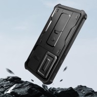 360 градусов калъф за Samsung Galaxy S25 Plus от Tech-Protect Kevlar Cam+ - Черен