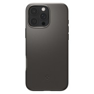 Тънък кейс с MagSafe за iPhone 16 Pro от Spigen Thin Fit Mag - Gunmetal