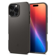 Тънък кейс с MagSafe за iPhone 16 Pro от Spigen Thin Fit Mag - Gunmetal