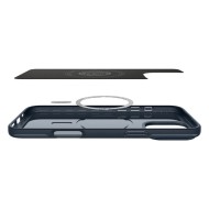 Тънък кейс с MagSafe за iPhone 16 Pro от Spigen Thin Fit Mag - Metal Slate
