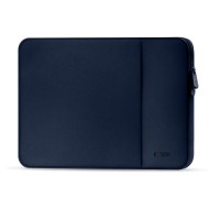 Мек калъф за лаптоп 13" инча от Tech-Protect Neopren - Navy Blue