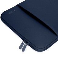 Мек калъф за лаптоп 13" инча от Tech-Protect Neopren - Navy Blue