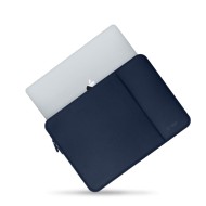 Мек калъф за лаптоп 15-16" инча от Tech-Protect Neopren - Navy Blue