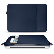 Мек калъф за лаптоп 15-16" инча от Tech-Protect Neopren - Navy Blue