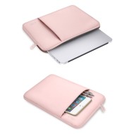 Мек калъф за лаптоп 13" инча от Tech-Protect Neopren - Розов