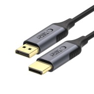 Кабел Dispalyport към Displayport 1.4 4K 60HZ 200см. от Tech Protect Ultraboost - Черен