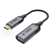 Адаптер HDMI към VGA Full HD 60HZ от Tech Protect Ultraboost - Черен
