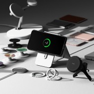 Удароустойчив кейс с MagSafe за Samsung Galaxy S25+ Plus от Ringke Onyx Magnetic - Черен