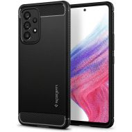 Удароустойчив кейс за Samsung Galaxy A53 5G от Spigen Rugged Armor - Черен