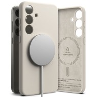 Силиконов кейс с MagSafe за Samsung Galaxy S25 Plus от Ringke Silicone Magnetic - Stone