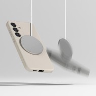 Силиконов кейс с MagSafe за Samsung Galaxy S25 Plus от Ringke Silicone Magnetic - Stone