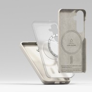 Силиконов кейс с MagSafe за Samsung Galaxy S25 Plus от Ringke Silicone Magnetic - Stone