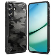 Удароустойчив кейс за Samsung Galaxy S25 от Ringke Fusion X - Camo Black