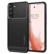 Удароустойчив кейс за Samsung Galaxy S22 от Spigen Rugged Armor - Черен