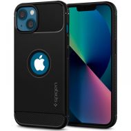 Удароустойчив кейс за iPhone 13 от Spigen Rugged Armor - Черен