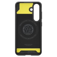 Удароустойчив кейс с MagSafe за Samsung Galaxy S25 plus  от Spigen Rugged Armor Mag - Black