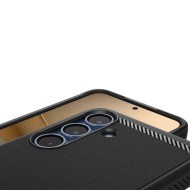 Удароустойчив кейс с MagSafe за Samsung Galaxy S25 plus  от Spigen Rugged Armor Mag - Black