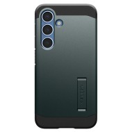 Удароустойчив, твърд кейс с MagSafe за Samsung Galaxy S25 Plus от Spigen Tough Armor - Abyss Green