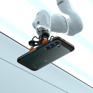 Удароустойчив, твърд кейс с MagSafe за Samsung Galaxy S25 Plus от Spigen Tough Armor - Abyss Green