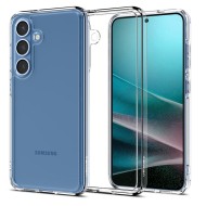 Удароустойчив кейс за Samsung Galaxy S25 Plus от Spigen Ultra Hybrid - Crystal Clear