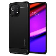 Удароустойчив кейс за Xiaomi Mi 11 от Spigen Rugged Armor - Черен