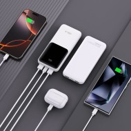 Преносима батерия Power Bank 10000Mah 22.5w от Tech-Protect PB01- White