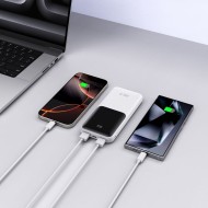 Преносима батерия Power Bank 10000Mah 22.5w от Tech-Protect PB01- White