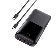 Преносима батерия Power Bank 20000Mah 22.5w от Tech-Protect PB02 - Black