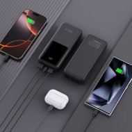 Преносима батерия Power Bank 20000Mah 22.5w от Tech-Protect PB02 - Black