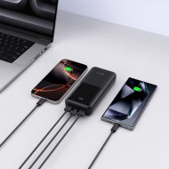 Преносима батерия Power Bank 20000Mah 22.5w от Tech-Protect PB02 - Black