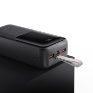 Преносима батерия Power Bank 30000Mah 22.5w от Tech-Protect PB03 - Black