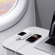 Преносима Батерия Pawer Bank 30000Mah 22.5W от Tech-Protect PB03 - White