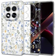 Силиконов кейс за Xiaomi Redmi Note 14 Pro 5G / Poco X7 5G от Tech-Protect FlexAir - Spring Flowers