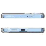 Удароустойчив, силиконов кейс за Samsung Galaxy S25 Ultra от Spigen Liquid Crystal - Crystal Clear
