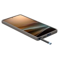 Силиконов кейс за Samsung Galaxy S25 Ultra  от Spigen Parallax  - Ash Grey