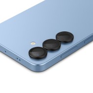 2 х Протектори за лещи на Samsung Galaxy S25+ Plus от Spigen Optic Pro Glas.Tr EZ FIT 2-Pack - Черен