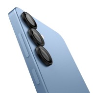 2 х Протектори за лещи на Samsung Galaxy S25 от Spigen Optic Pro Glas.Tr EZ FIT 2-Pack - Черен