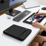 Kалъф за лаптоп 15-16 инча от Tech-Protect Defender - Черен