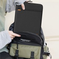 Kалъф за лаптоп 15-16 инча от Tech-Protect Defender - Черен