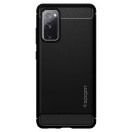 Удароустойчив кейс за Samsung Galaxy S20 FE от Spigen Rugged Armor - Черен