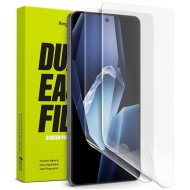 2 броя защитно фолио за дисплей на OnePlus 13R от Ringke Dual Easy 2-Pack - Прозрачни