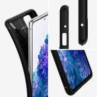 Удароустойчив кейс за Samsung Galaxy S20 FE от Spigen Rugged Armor - Черен