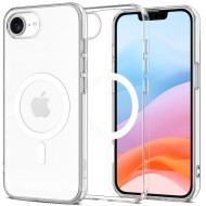 Силиконов кейс с MagSafe за iPhone SE 4 от Tech-Protect FlexAir - Прозрачен