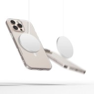Силиконов кейс с MagSafe за iPhone SE 4 от Tech-Protect FlexAir - Прозрачен