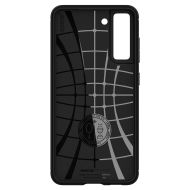 Удароустойчив кейс за Samsung Galaxy S21 FE от Spigen Rugged Armor - Черен
